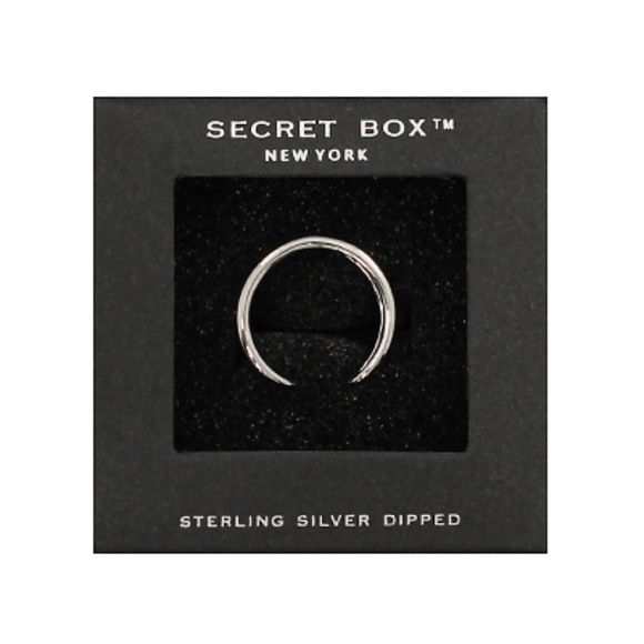 Hammered Double Band Ring - Picture 2 of 2